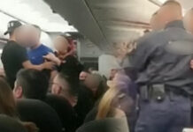 Приведен навивач од Словачка, на 10 други не им беше дозволен влез во Македонија поради агресивно однесување во авион