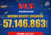 ВИДЕОЛОТАРИЈА КАСИНОС АВСТРИЈА ИСПЛАТИ 57.146.863 ДЕНАРИ ЗА ВЛТ ДОБИВКИ ВО МАJ