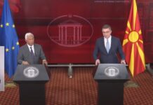 Антонио Кошта денеска во Скопје на средба со премиерот Христијан Мицкоски