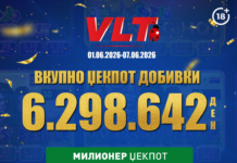 СРЕЌНИ ВЛТ ВЕСТИ: В.A. ОД ВИНИЦА ОСВОИ СУПЕР МИЛИОНЕР ВРЕДЕН 7.334.957 ДЕНАРИ