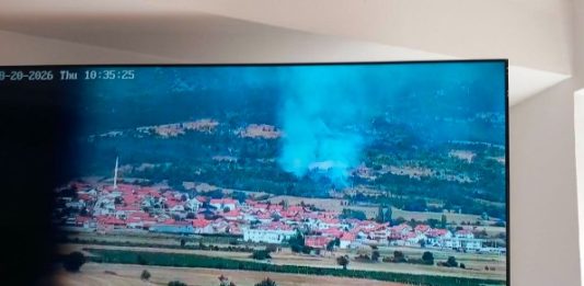 Смарт-камерите на ЦУК навреме алармираа за пожар кај Никуштак